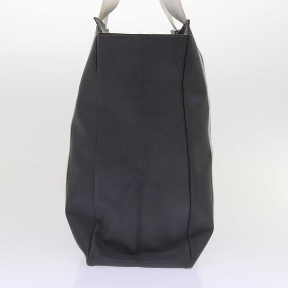 CHANEL Tote Bag Nylon Gray CC Auth yk9320 - Picture 4 of 16